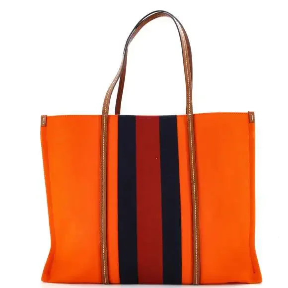 Gucci Interlocking G Web Tote Canvas #206791G16B - Picture 3 of 6